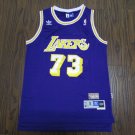 Retro Lakers No. 73 Rodman Purple