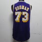 Retro Lakers No. 73 Rodman Purple