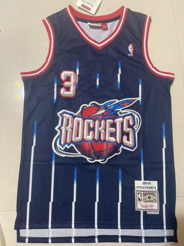 Rockets No. 3 deep blue jersey