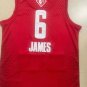 Season 22 All Star No. 6 Red Jordan jersey