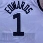 Season 23 Timberwolves No.1 White City Edition jersey