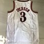 Silk version white Iverson 2001 All Star AU full embroidery XS-XXL