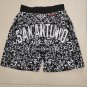Spurs Mitchell Ness MN team standard basketball shorts