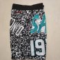 Spurs Mitchell Ness MN team standard basketball shorts