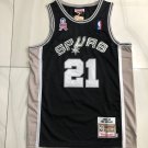 Spurs No. 21 Duncan 01-02 Player Edition Secret Show S-XXL