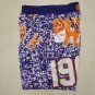 Suns Mitchell Ness MN team standard blue ball far sports pants