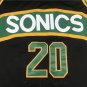 Supersonic 20 black green horizontal bar