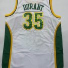 SuperSonics No. 35 white retro jersey