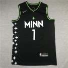 Timberwolves 1 Black City Edition