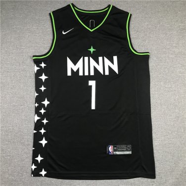 Timberwolves 1 Black City Edition