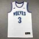 Timberwolves 3 Classic White