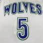 Timberwolves 5 Classic White