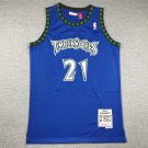Timberwolves 21 Retro Blue