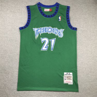 Timberwolves 21 Retro Green