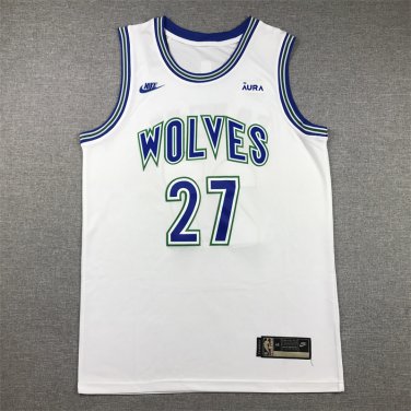 Timberwolves 27 Classic White