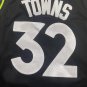 Timberwolves No. 32 Black  jersey