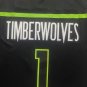 Timberwolves No.1 Black Jordan jersey