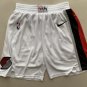 Trail Blazers team white pants