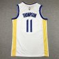 Warriors 11 White 75th Anniversary Logo