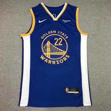 Warriors 22 Blue 75th Anniversary Logo
