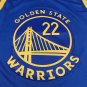 Warriors 22 Blue 75th Anniversary Logo