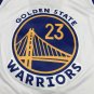Warriors 23 White 75th Anniversary Logo