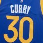 Warriors' new Curry No. 30 color blue  jersey