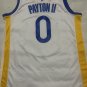 Warriors No. 0 White  jersey
