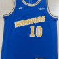 Warriors No. 10 Blue  jersey