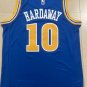 Warriors No. 10 Blue  jersey