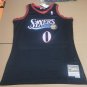 #0 Maxey 76ers M&N jersey black ()