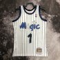 #1 Hardaway Magic 1993-94 M&N jersey white