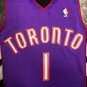 #1 Mcgrady Raptors 1999-00 M&N jersey purple black