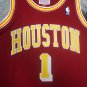 #1 Tracy Mcgrady Rockets 2004-05 M&N jersey red ()