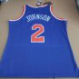 #2 Larry johnson knicks M&N jersey blue ()