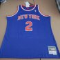 #2 Larry johnson knicks M&N jersey blue ()