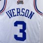 #3 Iverson 2003 All star games jersey white ()