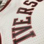 #3 Iverson M&N  jersey white