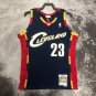 #23 James Cavaliers 2008-09 M&N  jersey navy