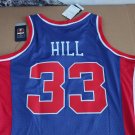 #33 Grant Hill Detroit Pistons Road 1995-96 M&N jersey blue ()