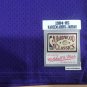 #33 Kareem Abdul-Jabbar Los Angeles Lakers 1984-85 M&N jersey purple ()