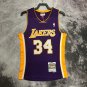 #34 O'neal 1999-00 M&N jersey purple
