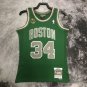#34 Pierce Celtics 2007-08 M&N jersey green with The trophy