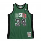 #34 Pierce Celtics M&N  jersey green black