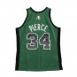 #34 Pierce Celtics M&N jersey green black