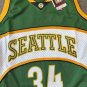 #34 Ray Allen Sonics 2006-07 M&N jersey green ()