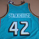 #42 Jerry Stackhouse Detroit Pistons 1998-99 M&N Jersey ()