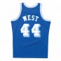 #44 Jerry West Lakers 1960-61 M&N jersey blue ()