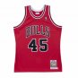 #45 Michael Jordan Bulls 1994-95 M&N jersey red ()
