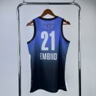 23rd season All Star Blue No. 21 Embiid
